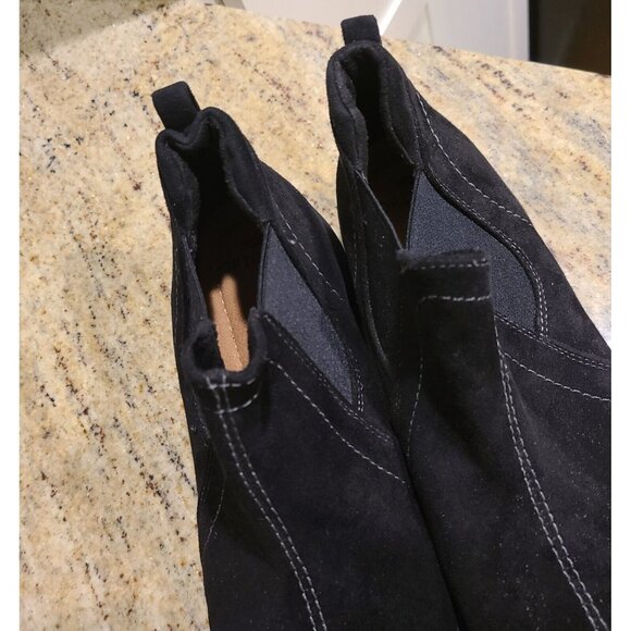 Earth Origins Dayana Casual Shoes Size 9 Black Suede Booties - Picture 4 of 10